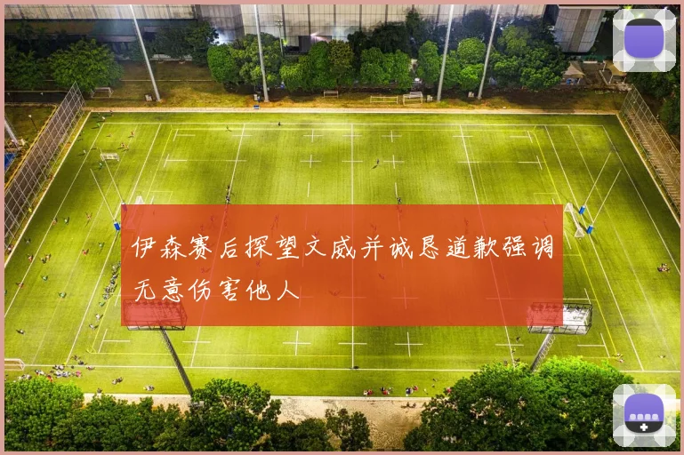 伊森赛后探望文威并诚恳道歉强调无意伤害他人
